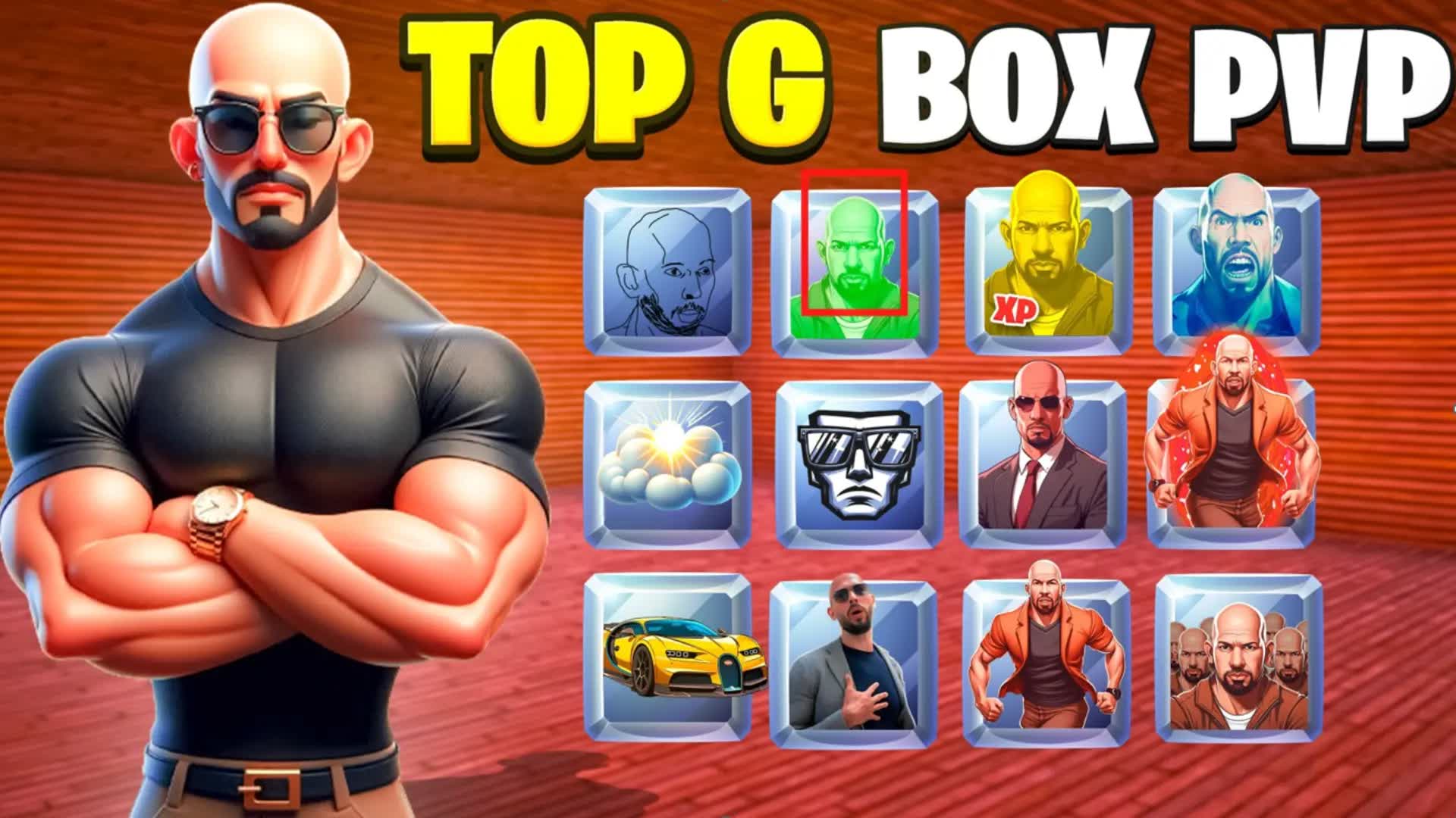 💰TOP G BOX PVP📦 505295586822 by hobuu Fortnite Creative Map Code