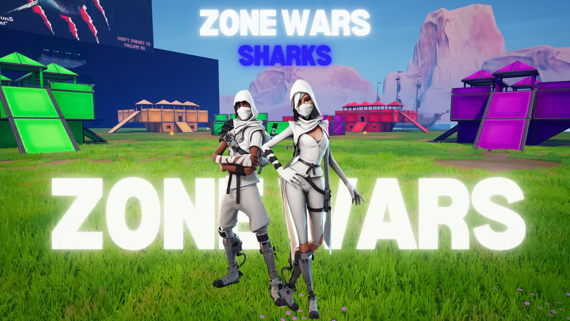 Duo Sharks🦈Zone Wars 🌀
