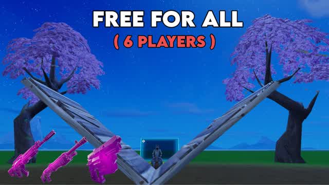 1V1 FREE FOR ALL [ 6 PLAYERS ]