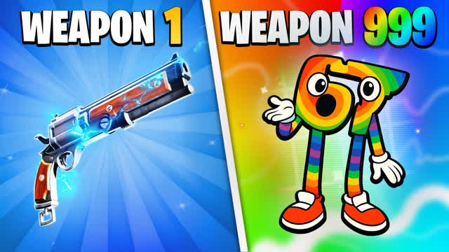 WINTER INFINITE GUN GAME ❄️ ONE SHOT 🎯