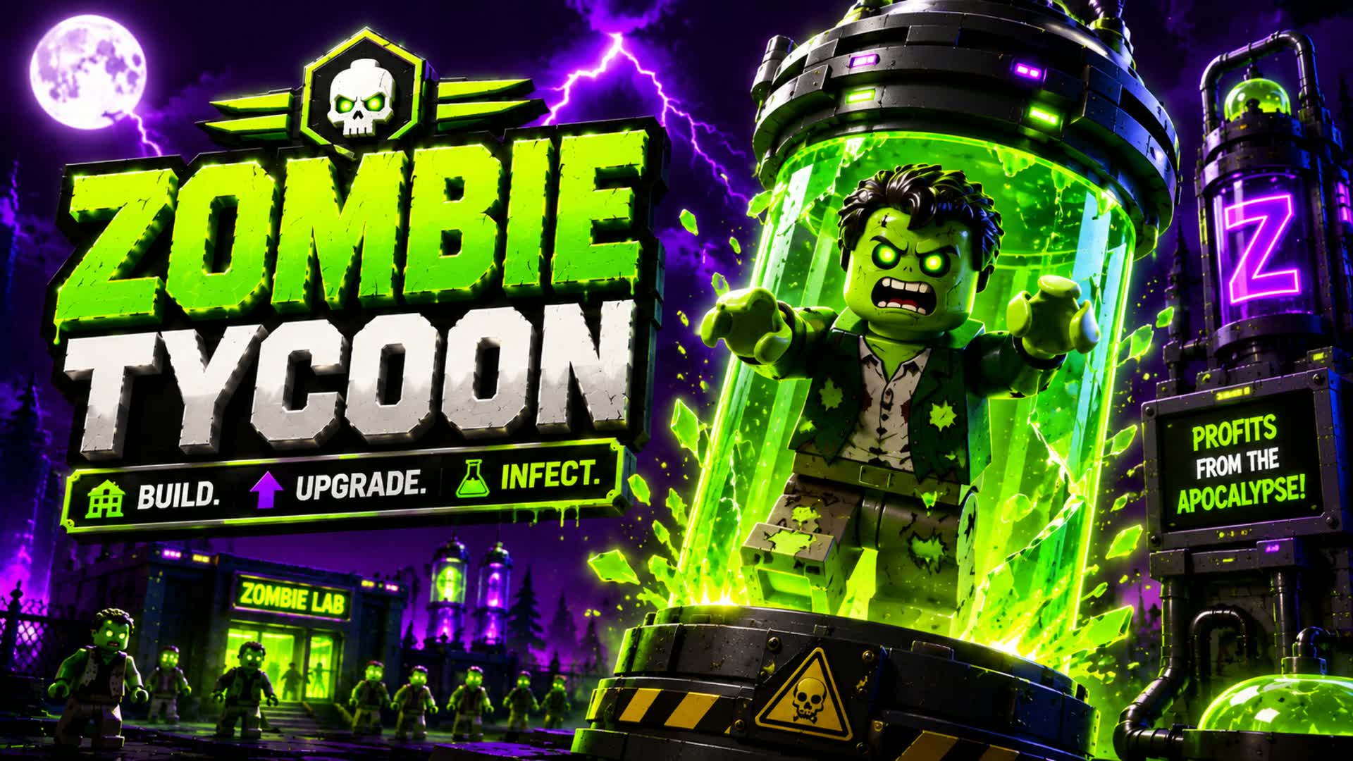 BRICK ZOMBIE TYCOON 🧟