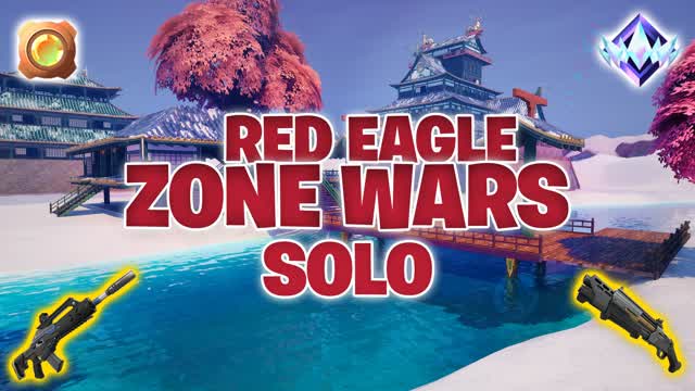 RED EAGLE ZONE WARS SOLO 32 PLAYERS