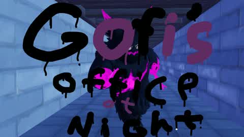 Gofi's office at night
