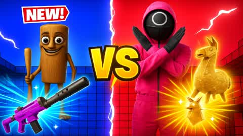 SUPER SQUID RED VS BLUE BRAINROTS🔴🔵