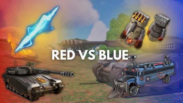 🟥 SUPER AMAZING RED VS BLUE! 🟦