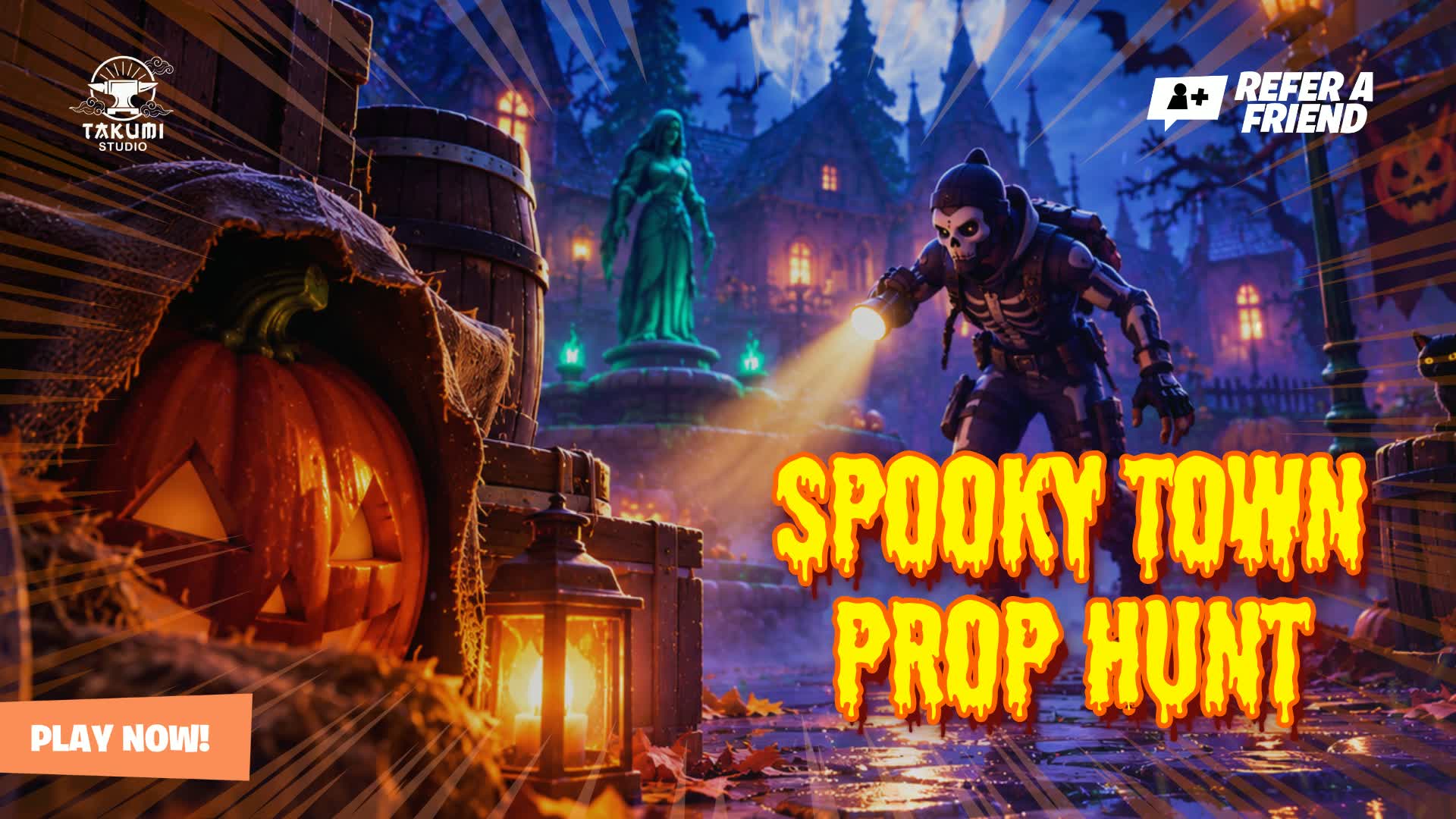 HALLOWEEN PROP HUNT: SPOOKY TOWN