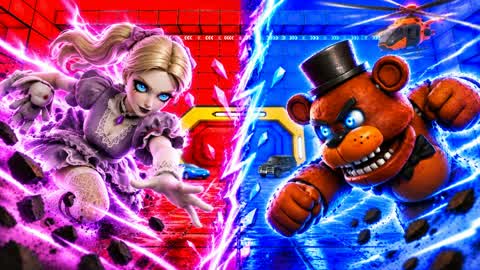 RED VS BLUE HALLOWEN OUAF