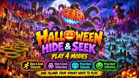 Halloween Hide & Seek: 4 Modes