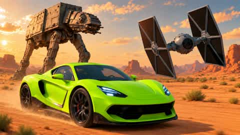 STAR WARS CARS DRIVE