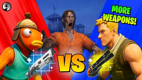 Prison - Red vs Blue vs Zombies 🔴🔵