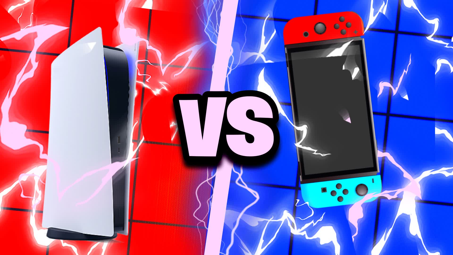 CRAZY PS5 VS SWITCH ULTRA RED VS BLUE