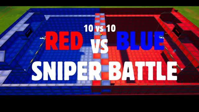 RED VS BLUE SNIPER BATTLE