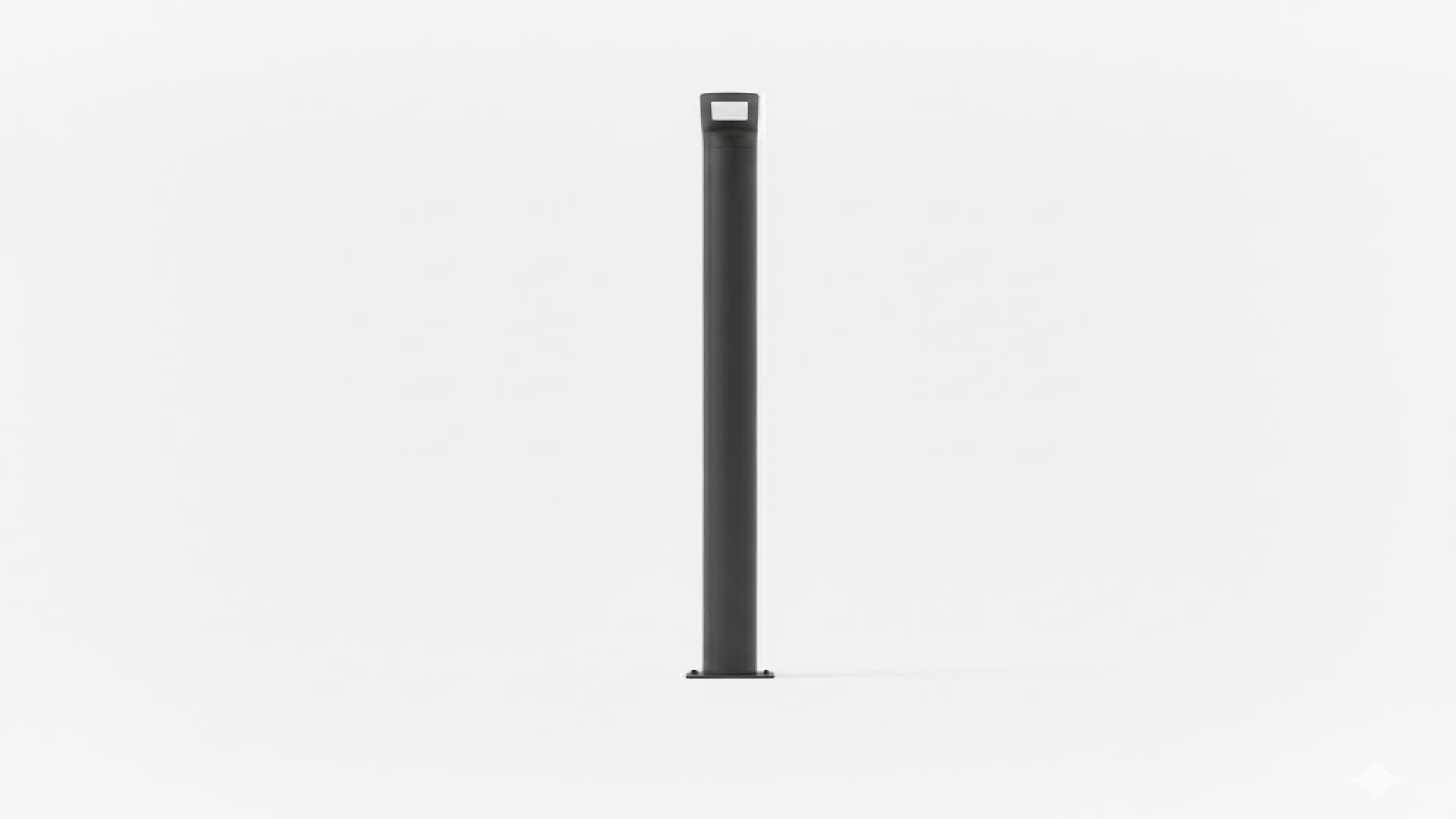 um poste no meio do nada