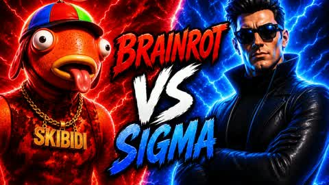 Brainrot vs Sigma ( red vs blue)