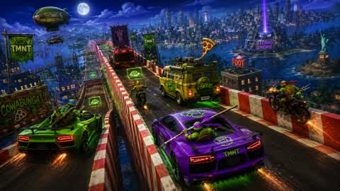 TMNT - CAR DRIVE