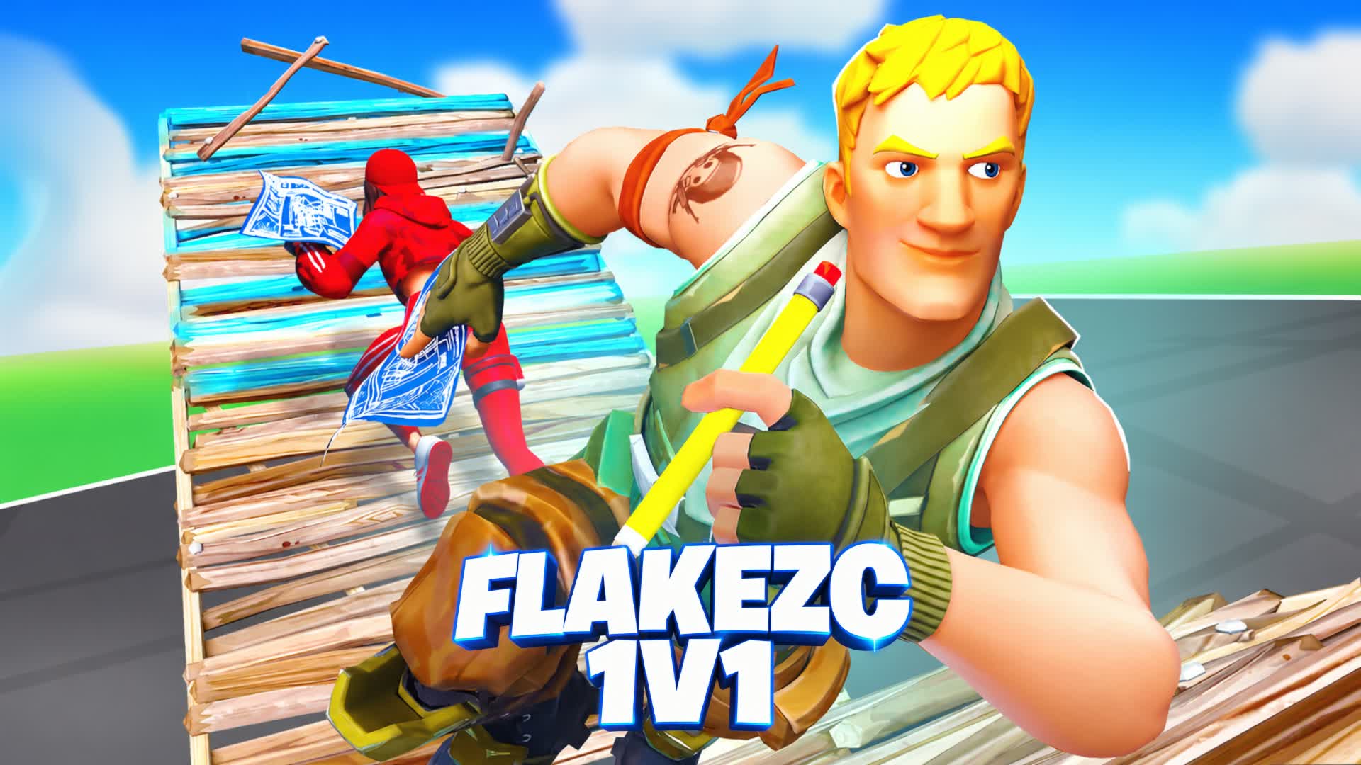 FLAKEZC 1V1 BUILD FIGHT