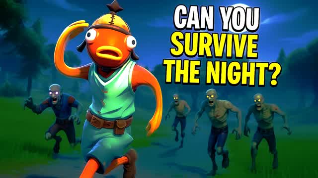 🧟 Survive the Night: Red vs Blue