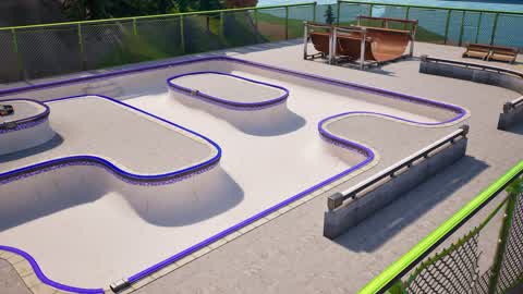 Grind Rail - Tilted Trick Park
