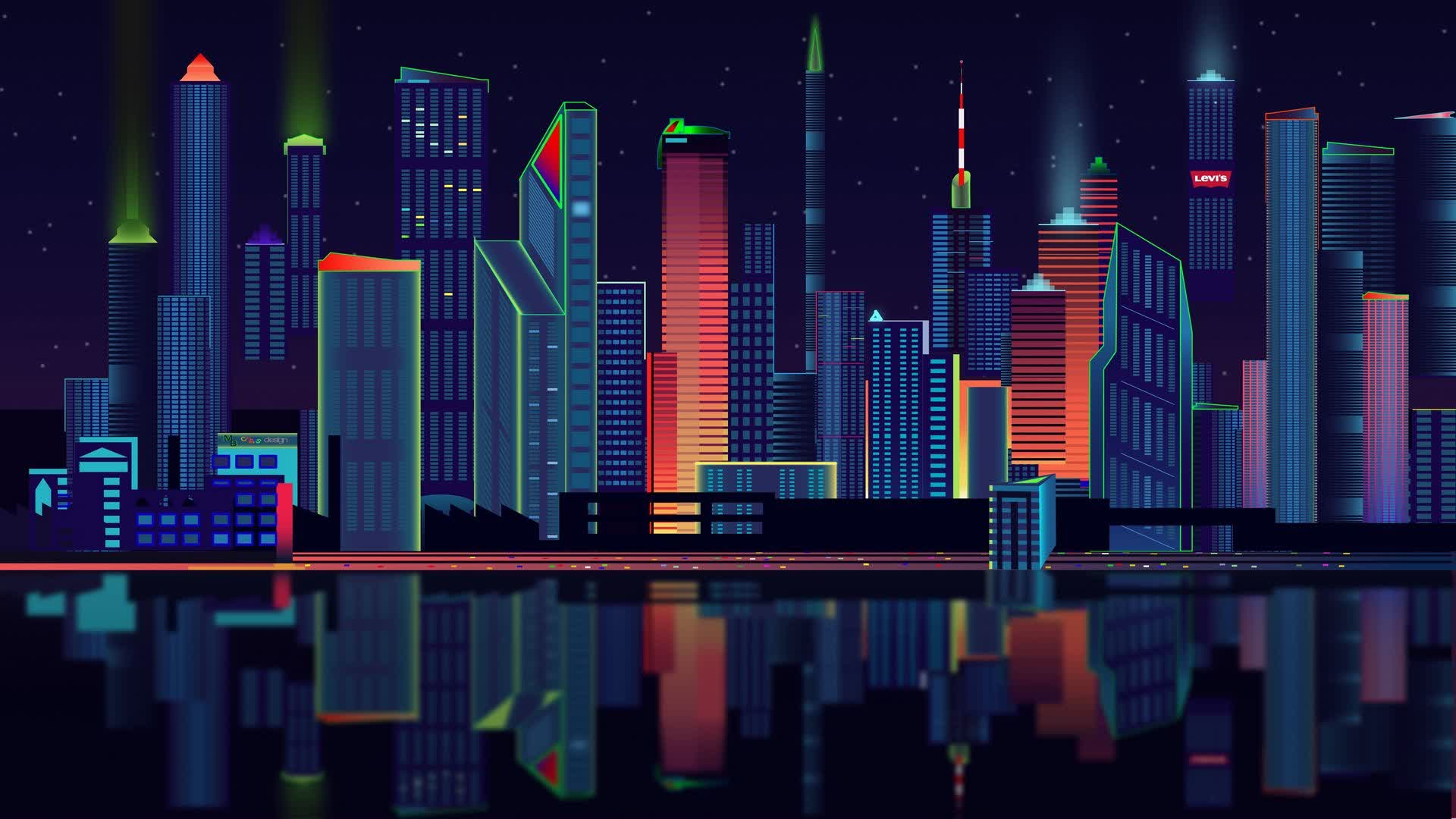 FREE BUILD - NIGHT CITY 🌆 NO LAG SOLO