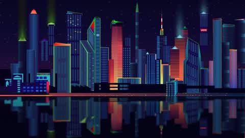 FREE BUILD - NIGHT CITY 🌆 NO LAG SOLO