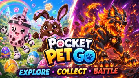 POCKET PET GO ⚔️🐱🗺️