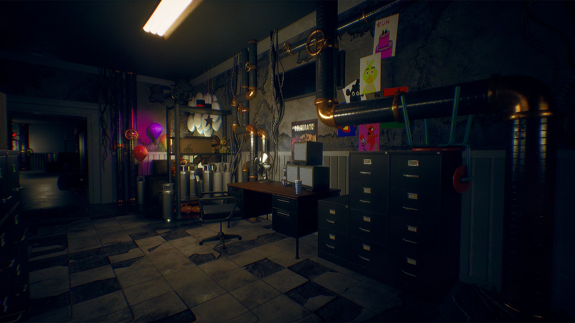 FNAF - Night Shift Survival 5382-8693-1539 by 3dlab - Fortnite