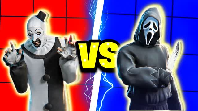 ART VS GHOST RED VS BLUE 🔴🔵 ANDRY