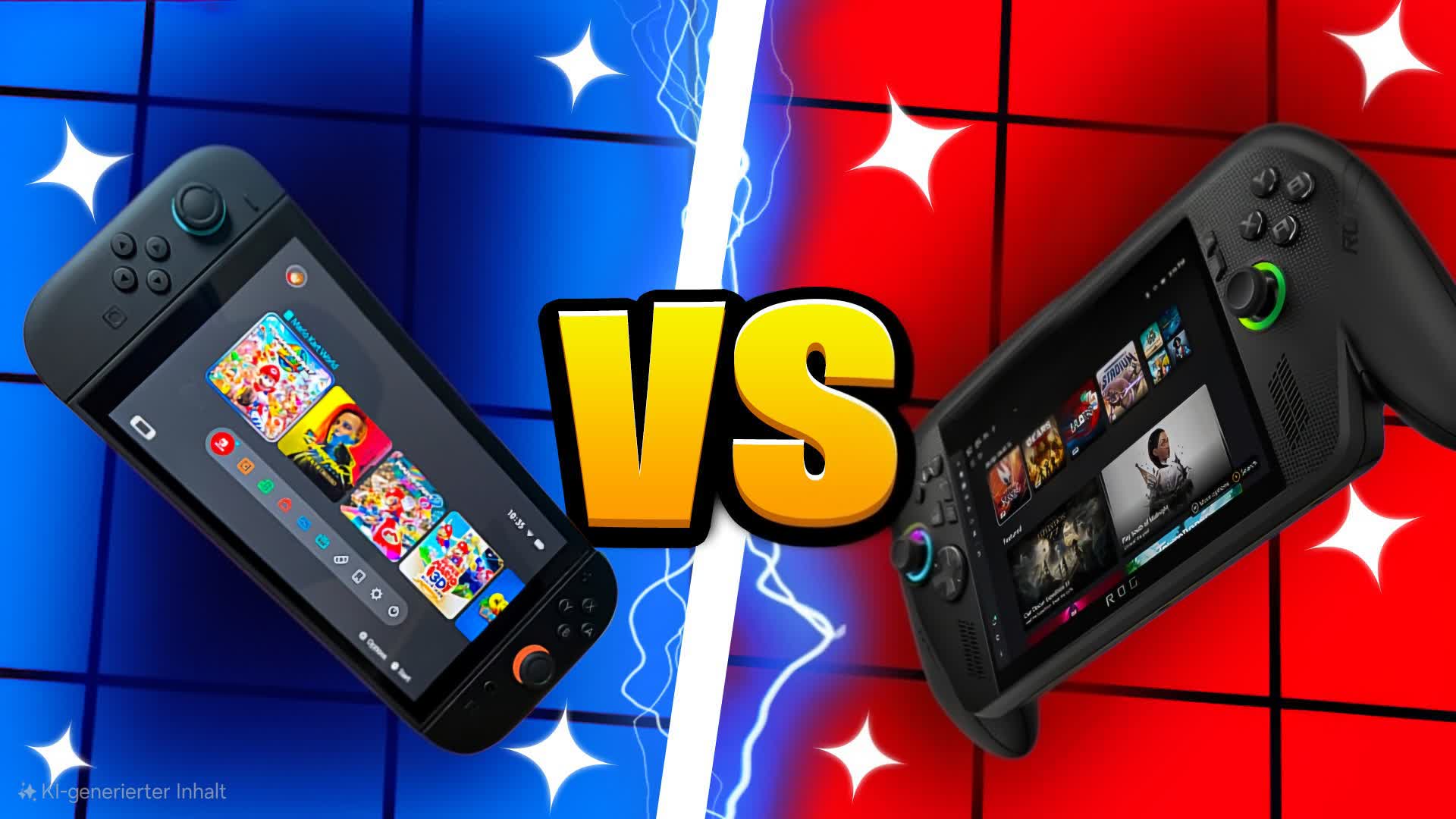 XBOX VS SWITCH 2 RED VS BLUE