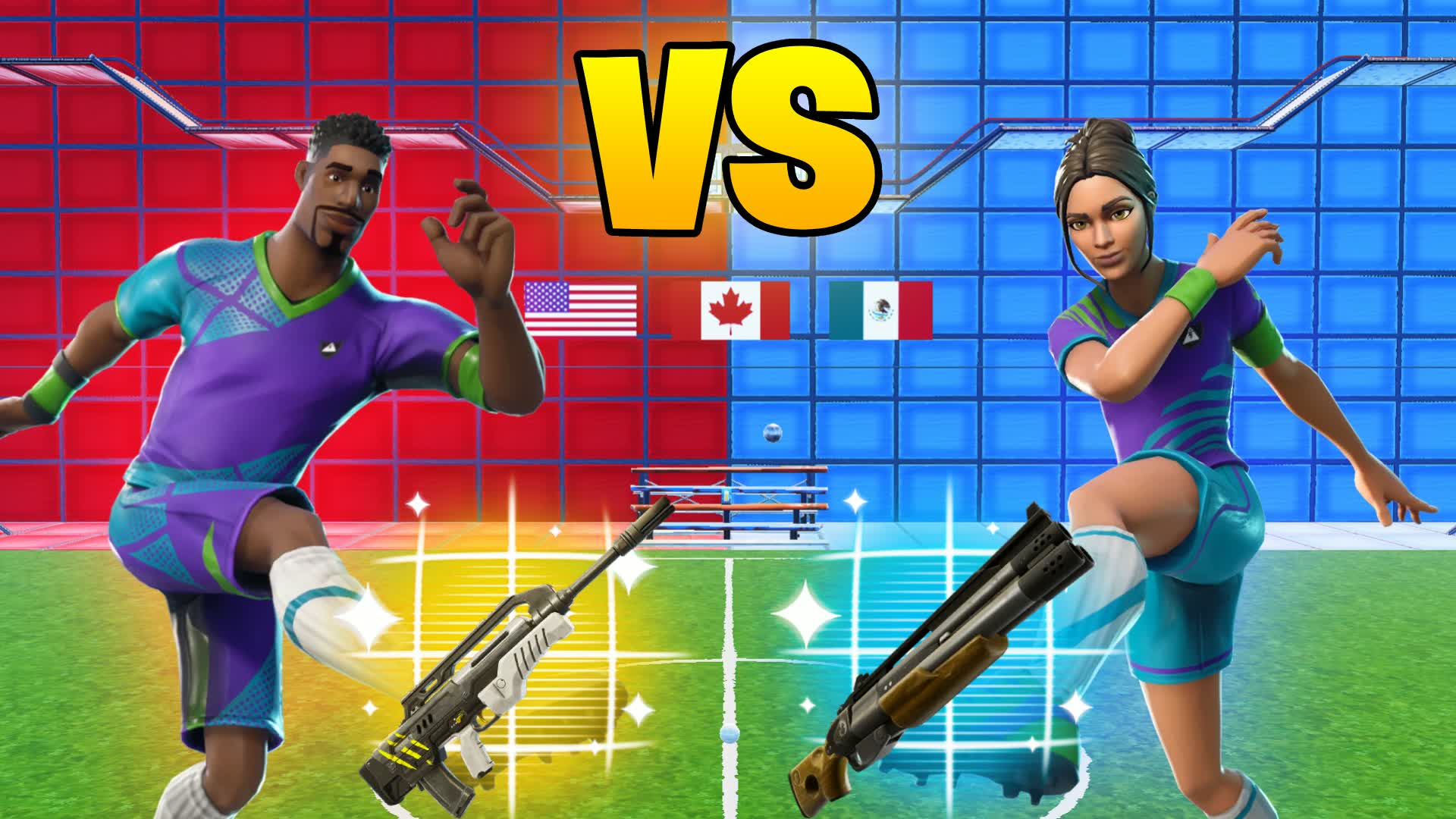 🏆 World Cup 26 Red VS Blue 🔴🔵