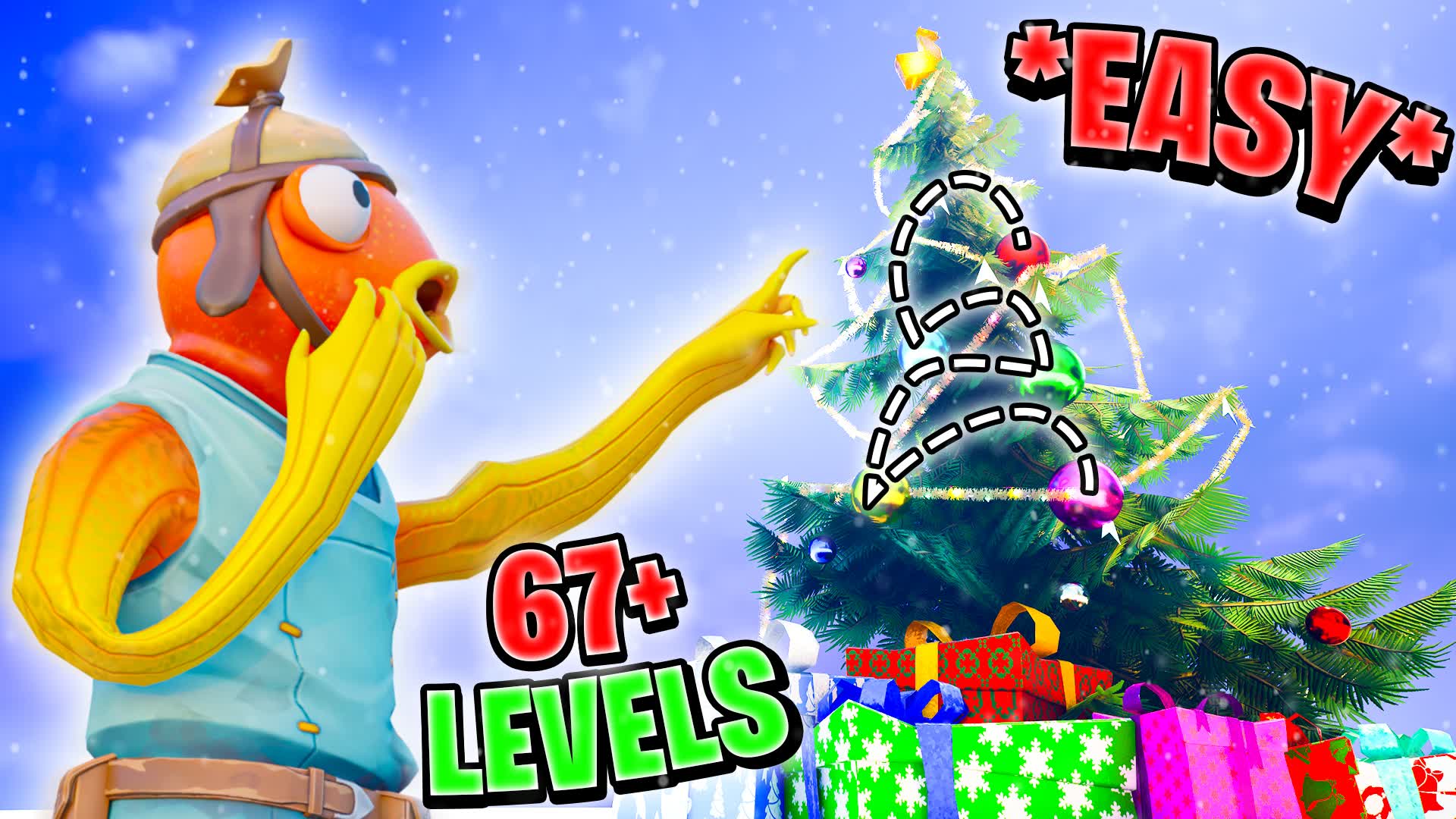 WINTER PARKOUR EASY CHALLENGE