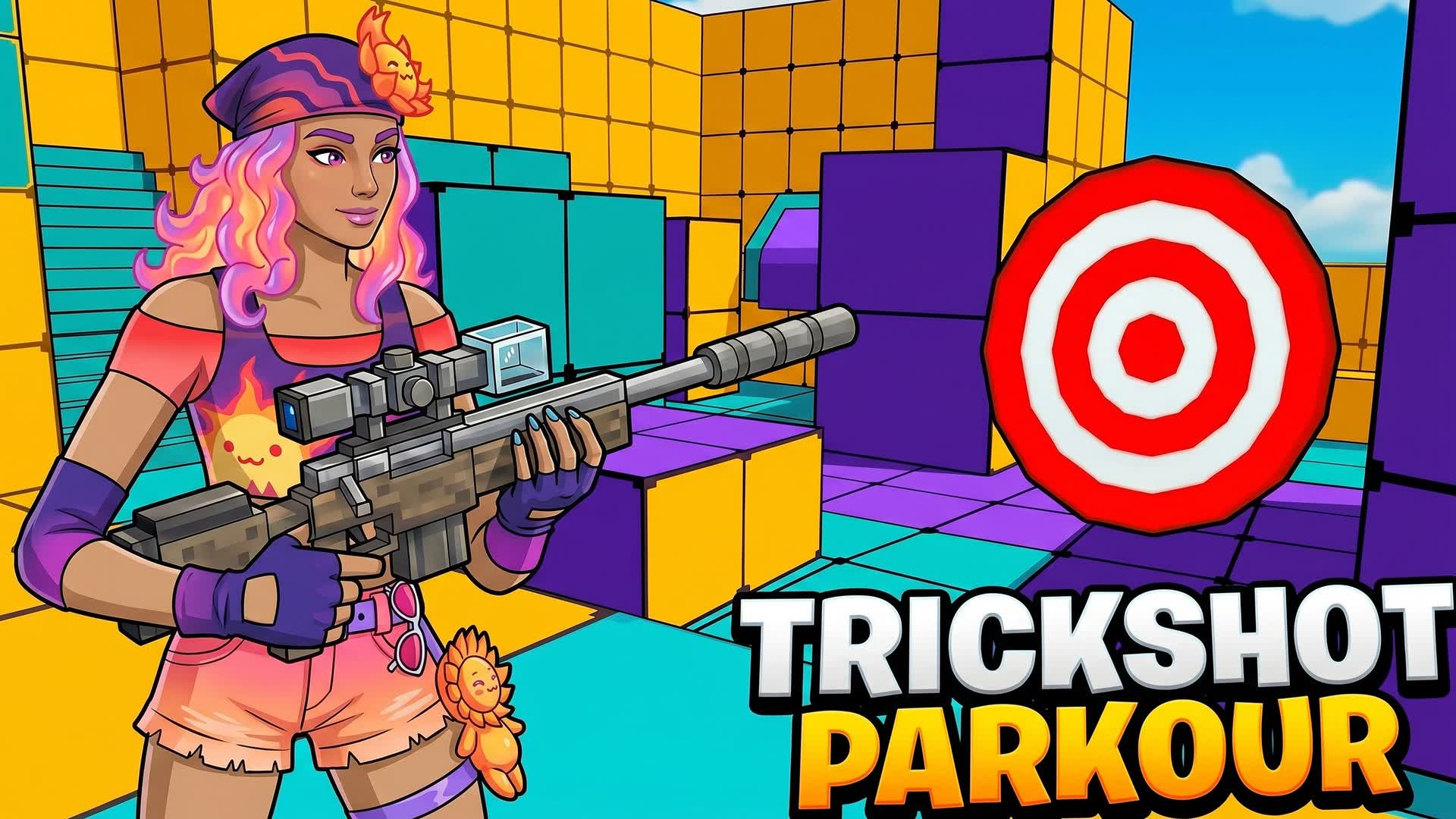 BIG GG TRICKSHOT PARKOUR🎯
