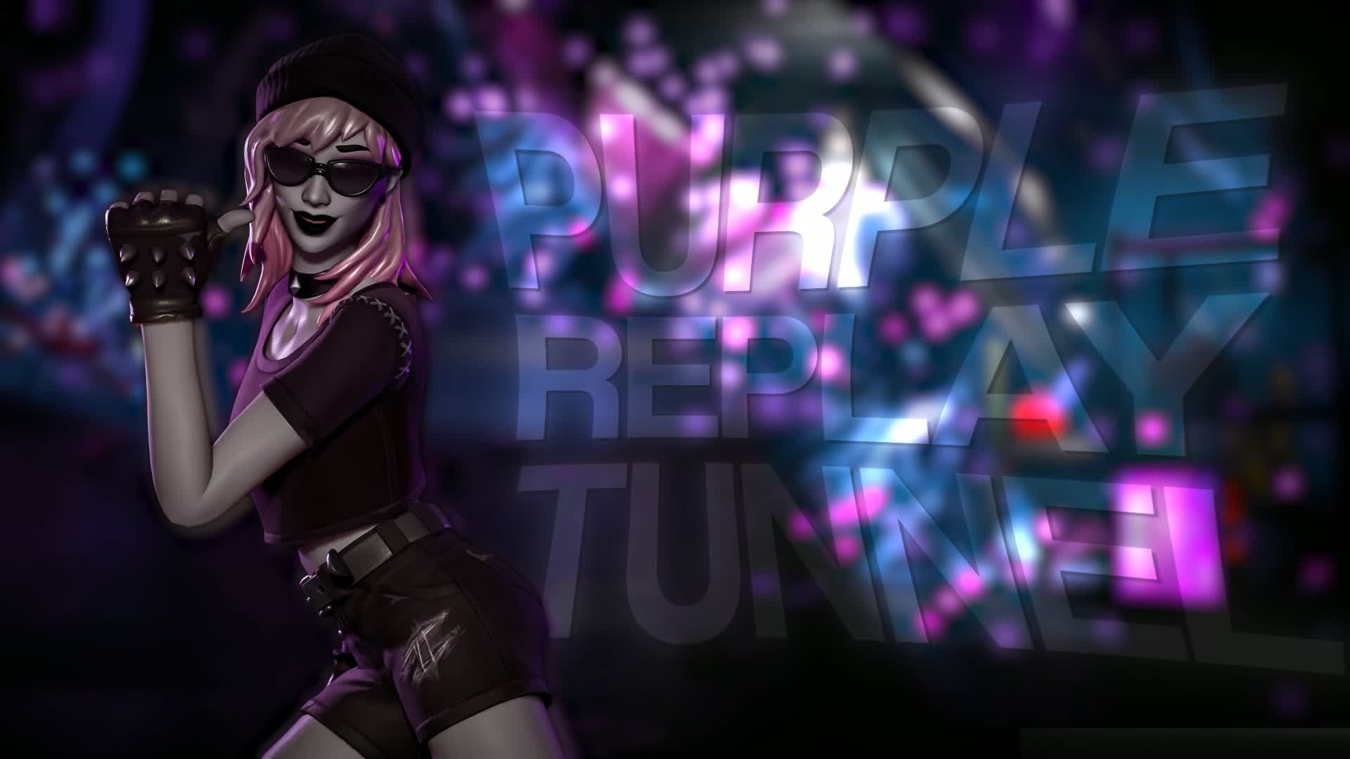 Purple Replay Tunnel