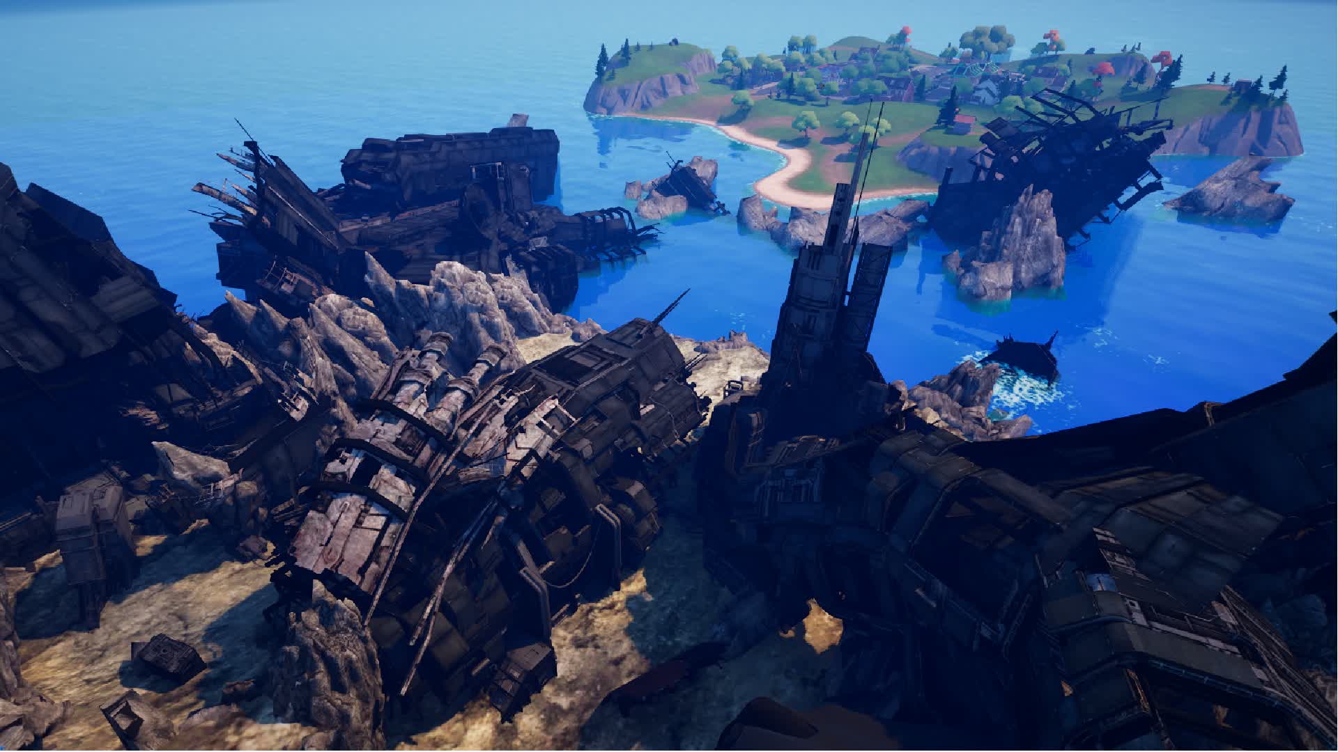 Halo Crimson Wreckage & Town Mix