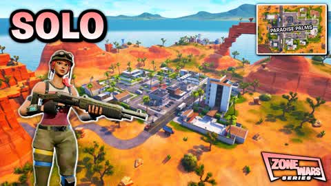 (Solo👤) Paradise Zone Wars [Series] — FN Maps Stats