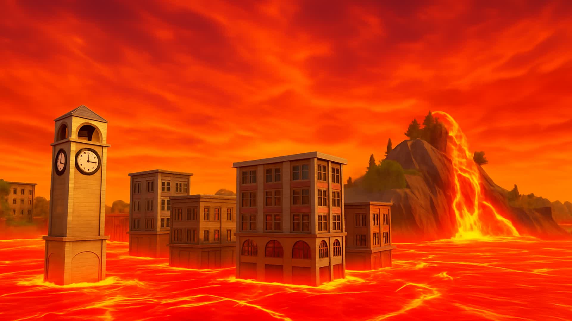 Tilted Towers - The Floor is Lava