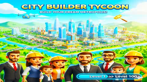 NEW🏗️ CITY BUILDER TYCOON 🧟‍♂️SOLO