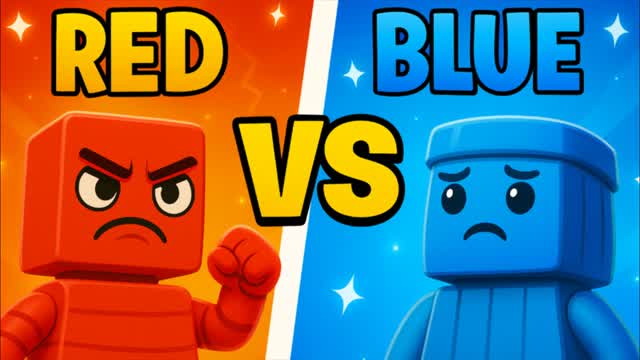 RED VS BLUE - BRICK