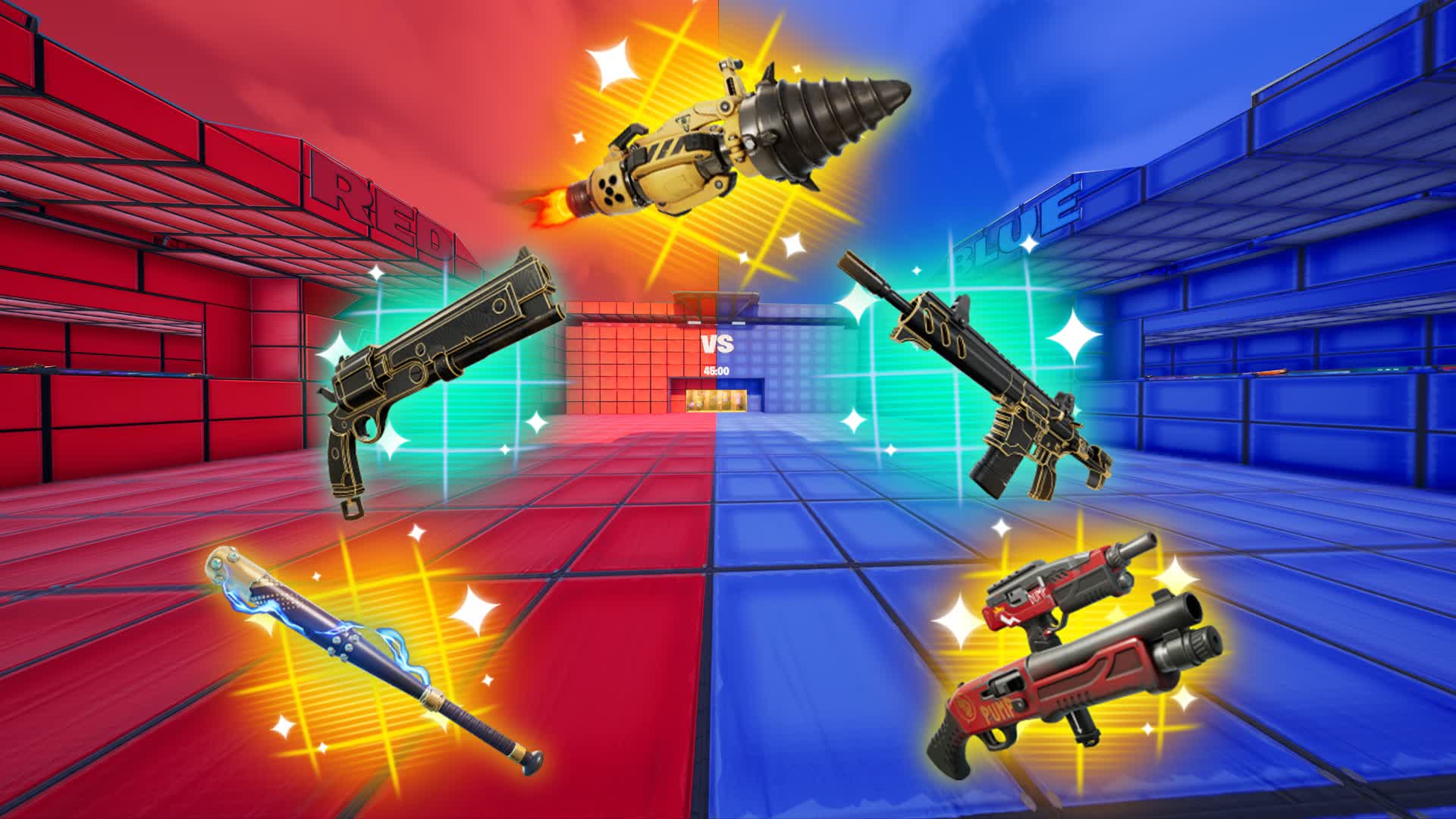 Neon Arena: RED VS BLUE 🔴🔵