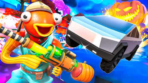 ROCKET VS CARS HALLOWEEN🎃​