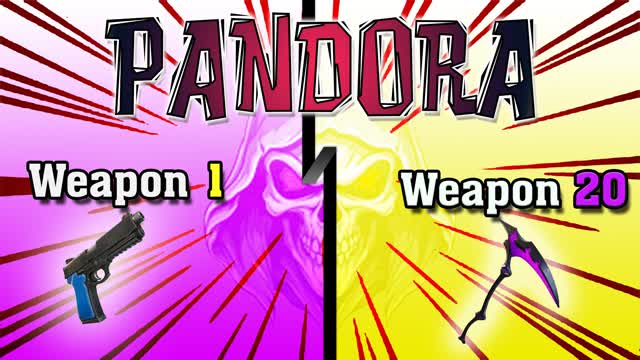 Pandora jeu d'arme en équipe