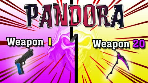 Pandora jeu d'arme en équipe