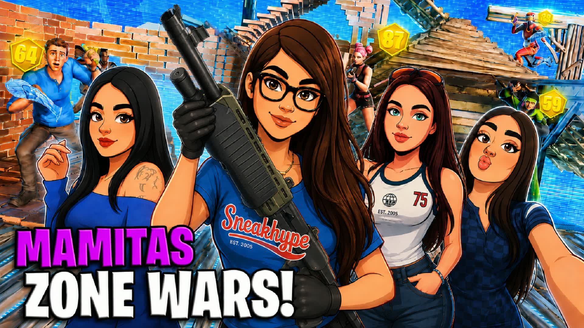MAMITAS ZONE WARS!