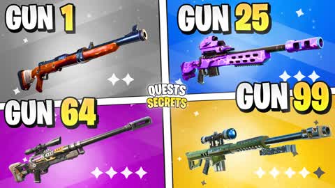 🌟SNIPER ONE SHOT GUN GAME🎯AIM 🔫TILTED