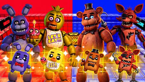 FNAF RED VS BLUE