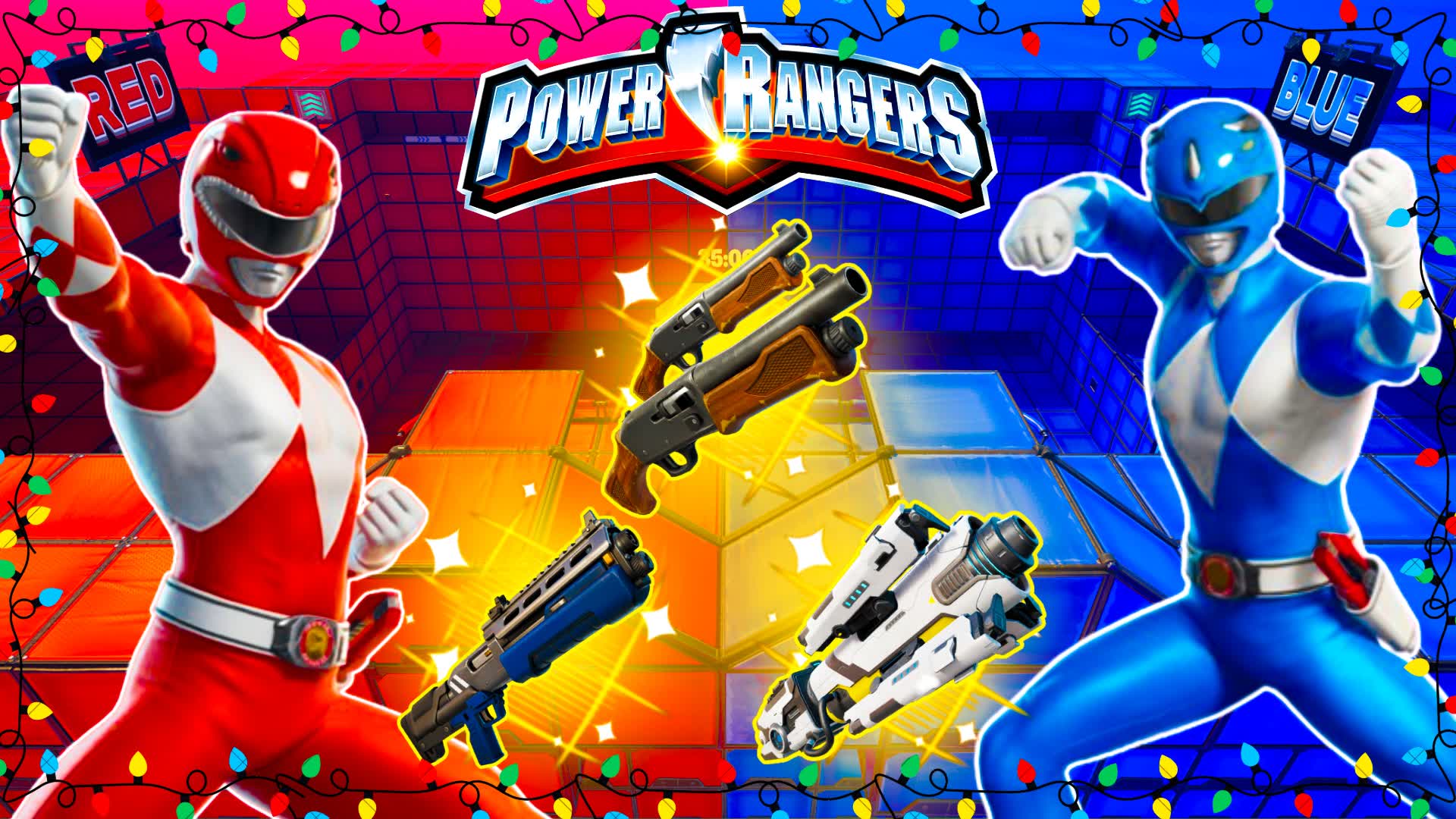 RANGER RED VS RANGER BLUE 🔴🔵 5285-0883-9648 by wartins - Fortnite ...