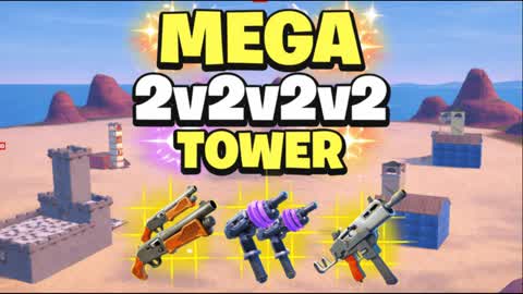 MEGA 2V2V2V2 TOWER WARS 🗼