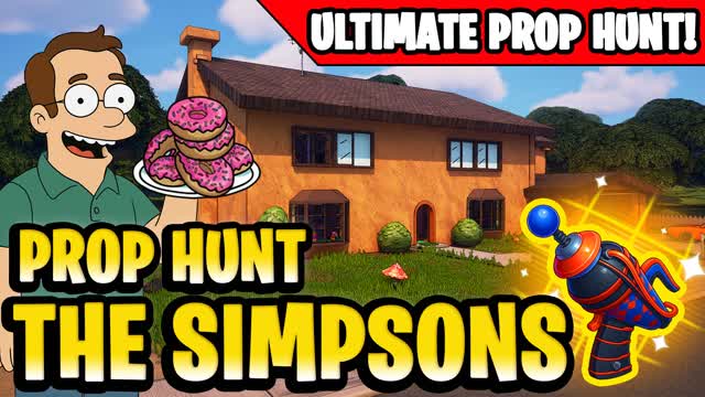 🍩The SimpSons Family Prop Hunt🍩