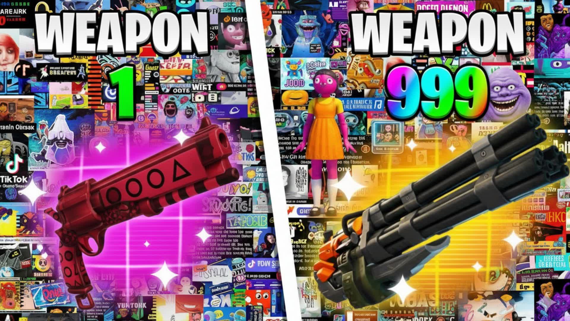 BRAINROT SQUID GUN GAME ONE SHOT 🎯