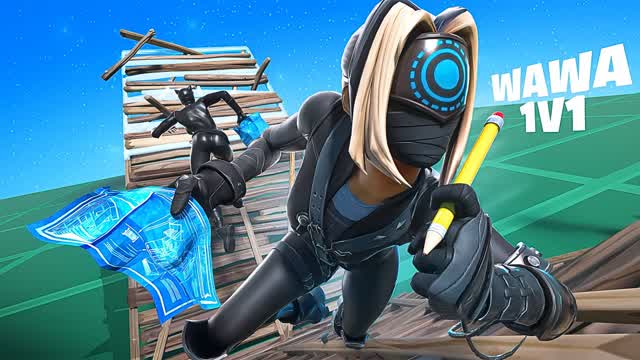 WAWA 1V1 BUILD FIGHT - 1V1 بناء القتال