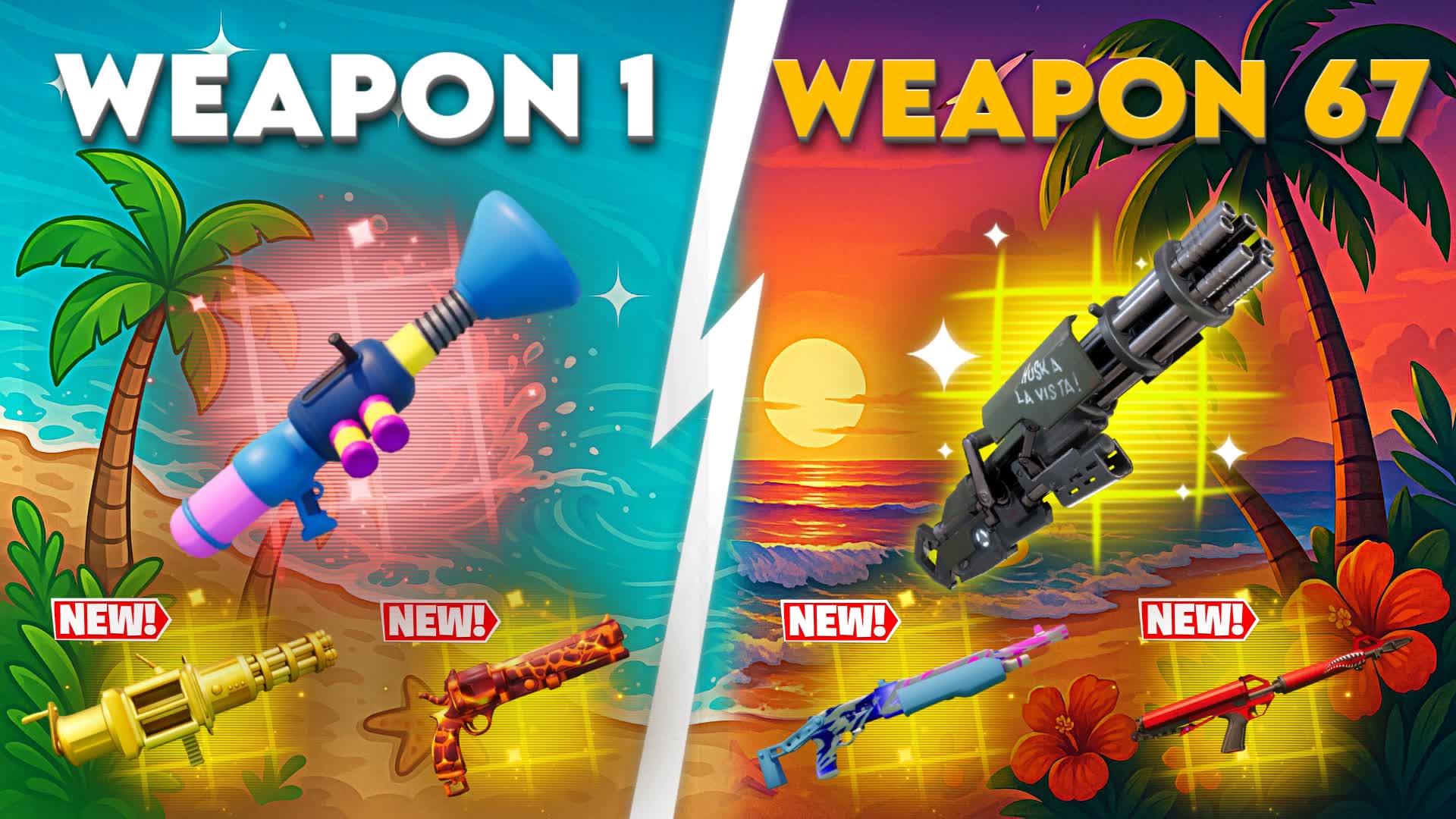 😆HERO SUMMER GUN GAME ONE SHOT⭐